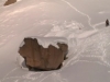 Randall Stacy pris dans une avalanche