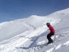 Backflip en ski rat&eacute;