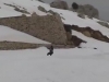 grosse trouille en snowkite