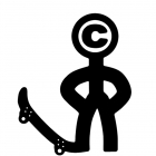 CopyrightSkateboard