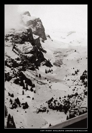 Avalanches in La Clusaz