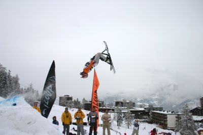 Eric Forney Insane Toys Snowscoot Rider at the 2nd Snowscoot World Championships