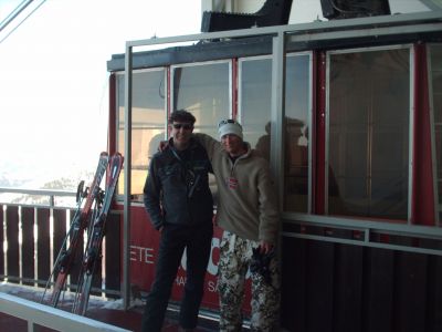 Me and cable car mister Alain