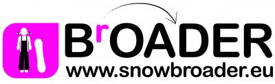 logo snowbroader girl