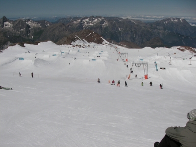 Snow park des 2 Alpes