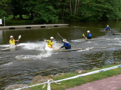 Canoë Kayak Club d'Acigné - kayak polo N1F à Pont d'ouilly le 20 mai 2007