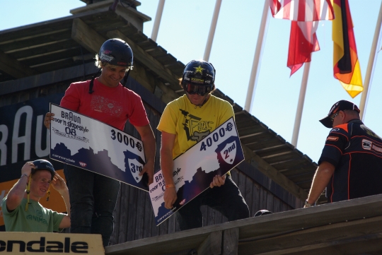 Avoriaz roof'an slopstyle