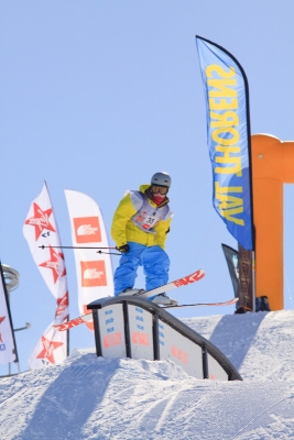 The North Face Ski Challenge 08/09 Presented by Gore-Tex FINAL CONTEST FREESTYLE in Val Thorens