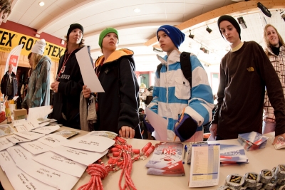 The North Face Ski Challenge 08/09 Presented by Gore-Tex FINAL CONTEST FREESTYLE in Val Thorens