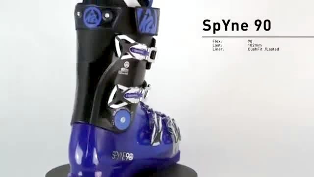 K2 Skis Boots Spyne 90 Mens 2014 - Video