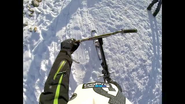 Video Snowbike Testing